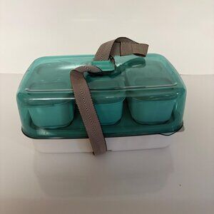 Rubbermaid Fasten + Go Entree Salad Kit Modular Storage Organize Craft Supplies